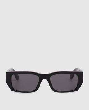 Palm Angels Чорні сонцезахисні окуляри з акцентними дужками PA1030010753