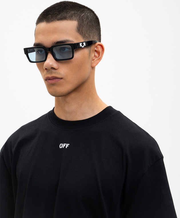 Off-White Черные очки HUNTINGTON OW1032104055 изображение 2
