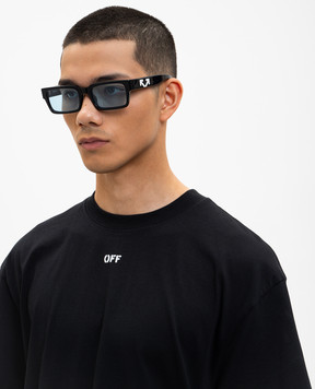 Off-White Черные очки HUNTINGTON OW1032104055