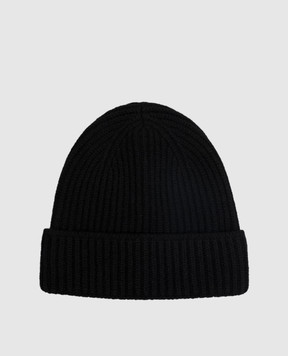 Doriani Cashmere Черная шапка из кашемира 142B10