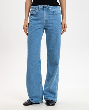 Dondup Голубые джинсы Jacklyn с патчем DP427DFE332DMB9