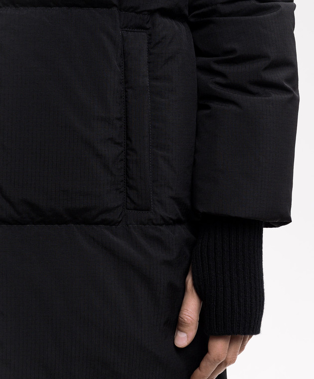 Thom Browne Черный пуховик FOR131XF1095 изображение 5