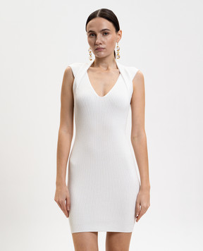 Balmain Біла сукня міні GF1R4275KJ44