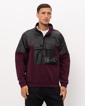 C.P. Company Metropolis Бордовый анорак LSS035A006452M