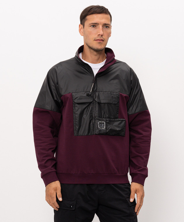 C.P. Company Metropolis Бордовый анорак LSS035A006452M изображение 3