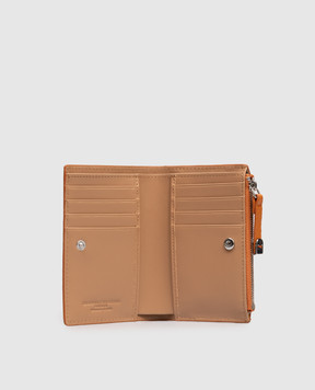 Gianni Chiarini Коричневе шкіряне портмоне з логотипом PF6003TKL