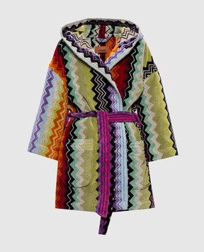Missoni Home Махровий халат Giacomo у візерунок 1G3AC99722