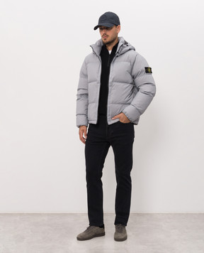 Stone Island Темно-сині джинси з патчем L2S14J100007S0J11