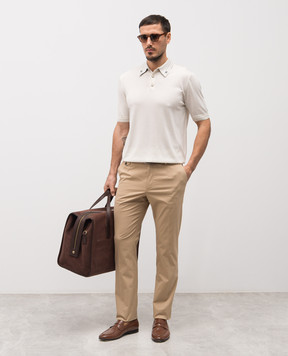 Dolce&Gabbana Бежеві штани GP19VTFUFJ9