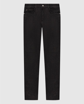 Trussardi Чорні джинси з патчем P407H704792NMJ370D70