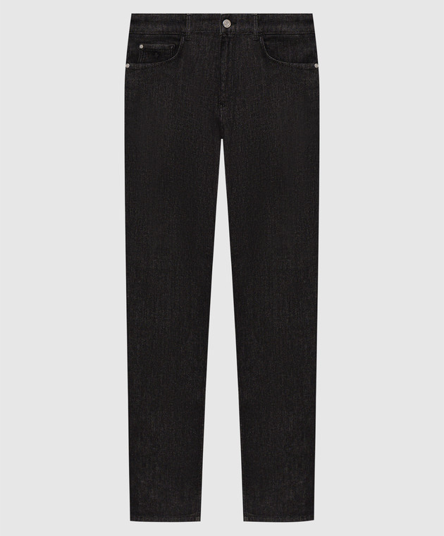Trussardi Чорні джинси з патчем P407H704792NMJ370D70