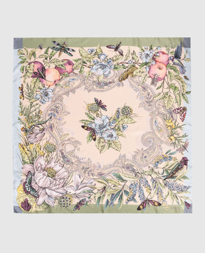 Etro Хустка із шовку в квітковий принт WAXA0006AKE64