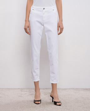 Dolce&Gabbana Білі джинси FTC68DG8OT5