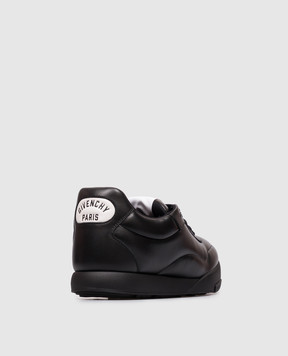 Givenchy Чорні шкіряні кросівки Puffy Yard BH00B7H1YM