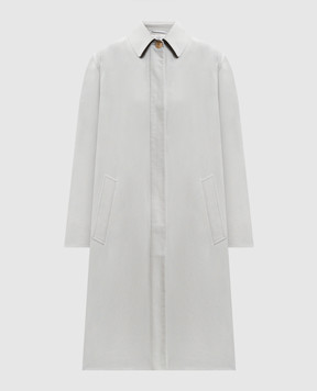 The Row Сіре пальто Pluma з вовни та кашеміру 10379W4019