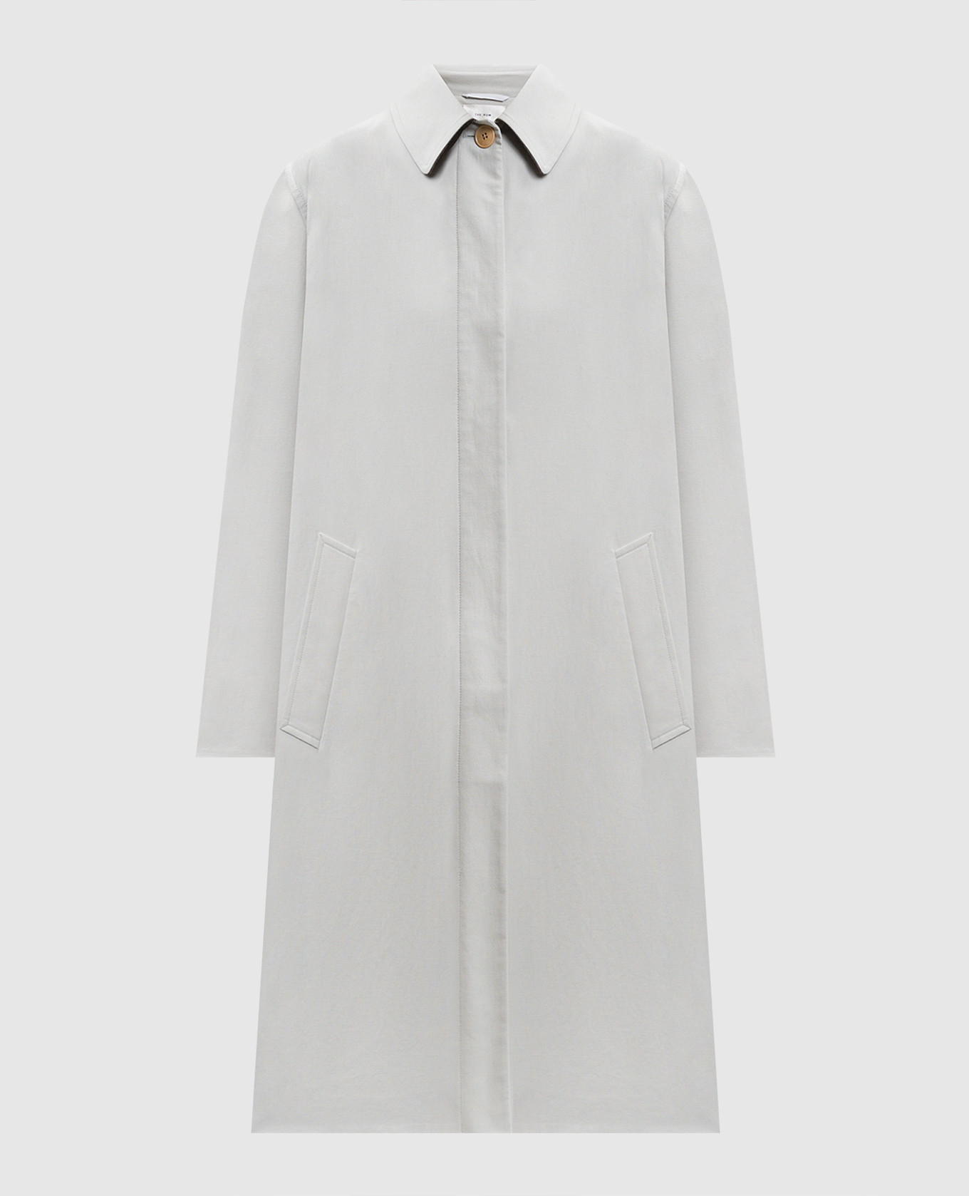 

Серое пальто Pluma из шерсти и кашемира, Серый, Пальто