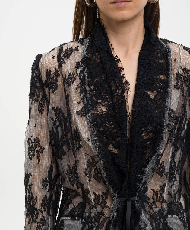 Marc Le Bihan Жакет на запах з мережива 22009 зображення 5