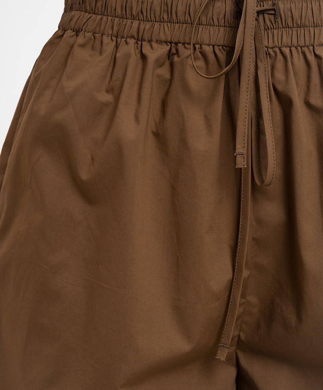 Solotre Коричневые шорты M1AB0062 изображение 5