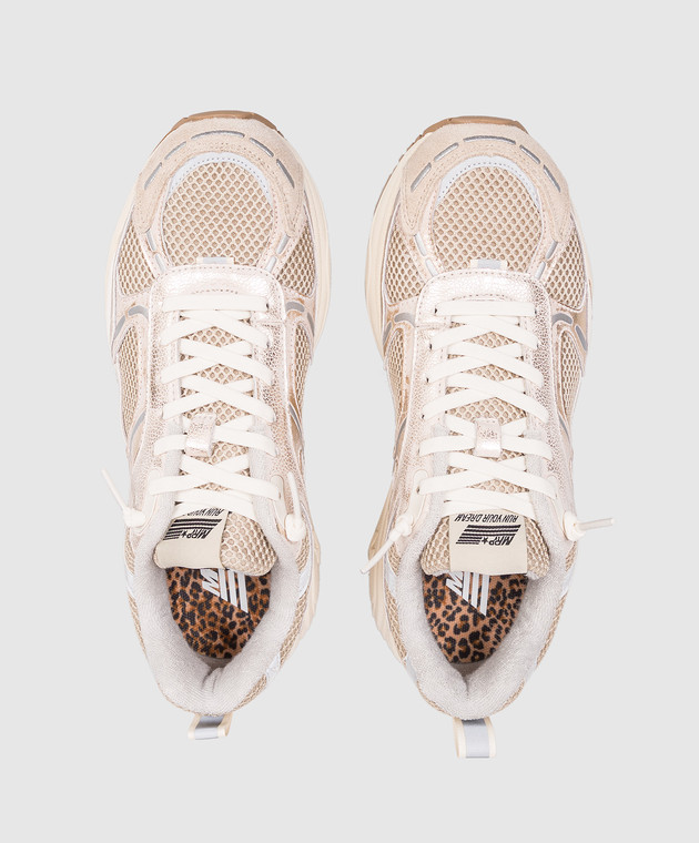 Maripe Бежевые комбинированные кроссовки MELROSE MELROSE изображение 4