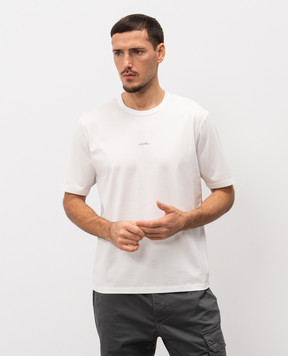 C.P. Company Metropolis Біла футболка з логотипом LTS018A006370W