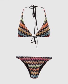 Missoni Купальник в узор с люрексом MC23SP00BR014J
