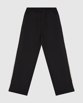 Palm Angels Дитячі чорні спортивні штани PBCJ002S26FAB001