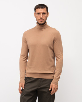 Loro Piana Коричневий гольф з кашеміру FAF9161