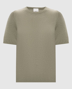 Allude Зеленый топ из кашемира 26511235