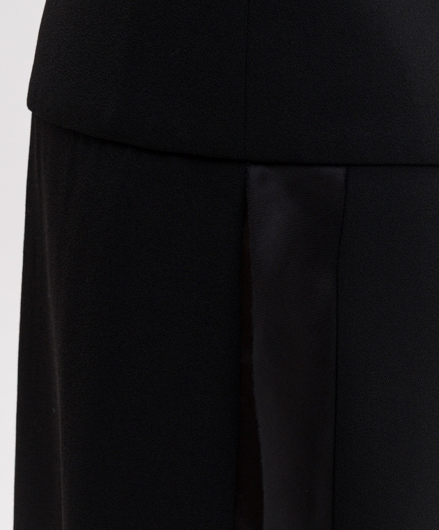 Jil Sander Черная юбка из шерсти J02MA0382J40356 изображение 5