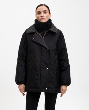 Moncler Чорна пухова куртка Voue K20931A00163539ZD