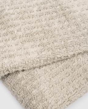 L'Appartement Махровий рушник Texture кольору хакі TEXTURECOTTONHANDTOWEL