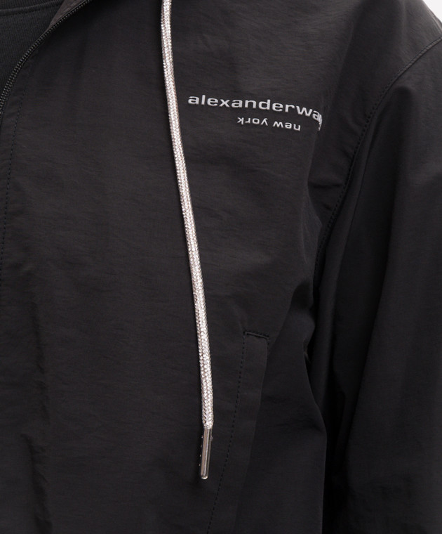 Alexander Wang Чорна вітровка 1WC3262781 зображення 5