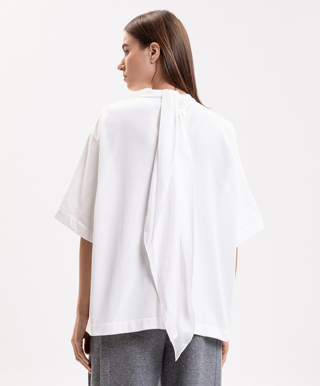 Carven Біла футболка 6251K2108402 зображення 4
