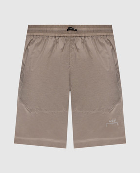 A Cold Wall Бежеві шорти Balfron ACWMB360