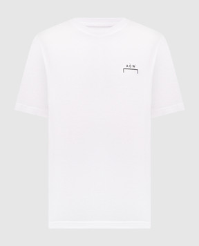 A Cold Wall Белая футболка Follet 1000ACW1