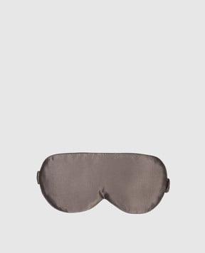 Dore & Rose Серая маска для сна из шелка PREMIUMSILKSLEEPMASK