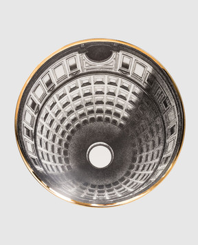 Fornasetti Декоративна тарілка на стіну з порцеляни Cupola Pantheon (Roma) P08Z600