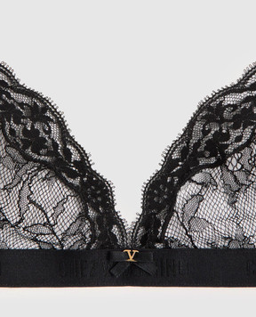Valentino Черный браслет из кружева 8B0MZ00AA7A