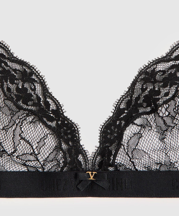 Valentino Черный браслет из кружева 8B0MZ00AA7A изображение 3