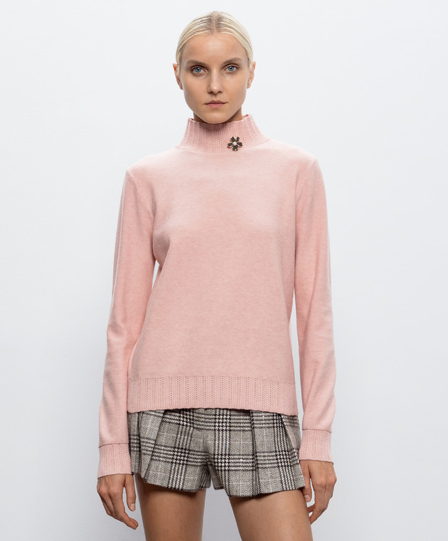 Twinset Розовый гольф 262LI3BAA изображение 3