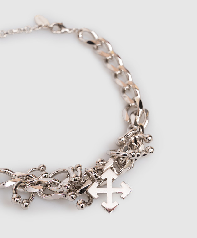 Off-White ланцюг-чокер Piercing OWOA12YS26MET001 зображення 3