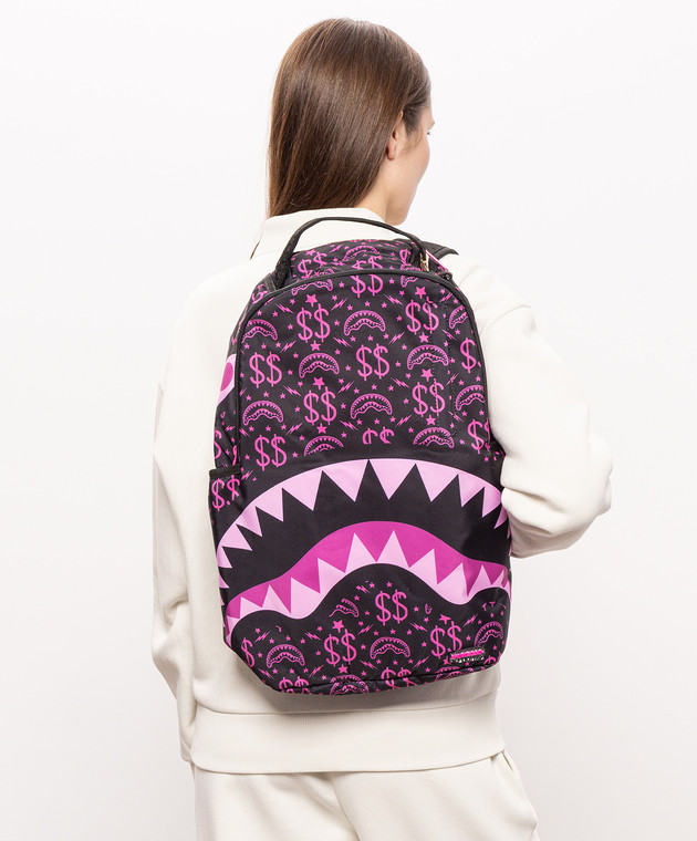Sprayground Детский черный рюкзак MONEY MAKER SHARK 910B8582NSZ изображение 2