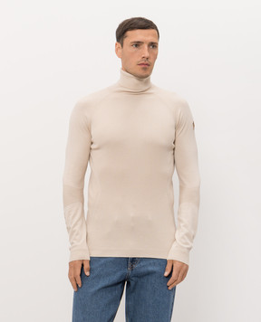 Moncler Grenoble Бежевий гольф з вовни L20979F00003M1122