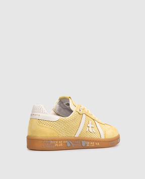 Premiata Жовті замшеві кросівки Bonnied BONNIED8035