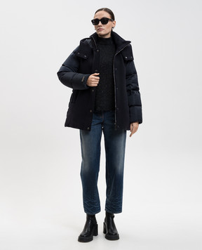 Peserico Черный гольф с шерстью с люрексом E99008F1409771