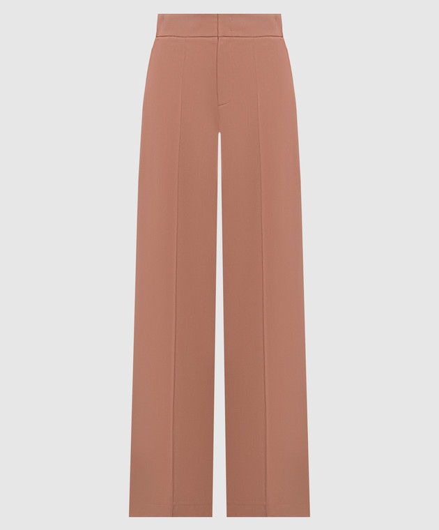 Twinset Розовые брюки с логотипом 262TP268B