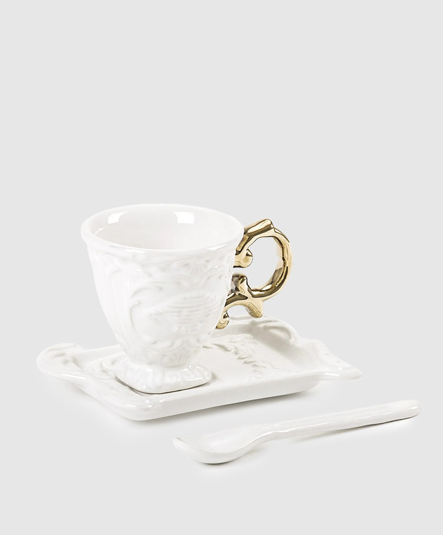 SELETTI Порцеляновий кавовий набір I-Wares Gold I 09869 зображення 2