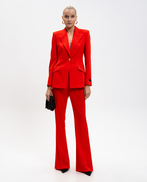 Versace Красный жакет DV из шерсти 10180181A12595