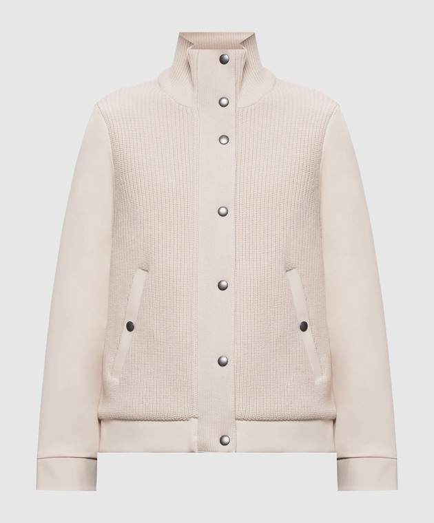 Woolrich Бежевая куртка с шерстью CFWWOU2194FRUT3496
