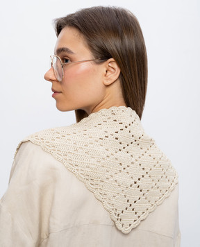 Agnona Бежевий ажурний бактус KA110207C080P